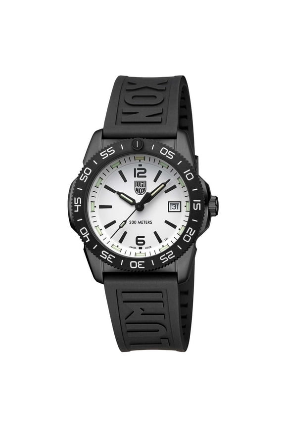 XS.3127.M Unisex Pacific Diver Ripple White Dial Strap Watch