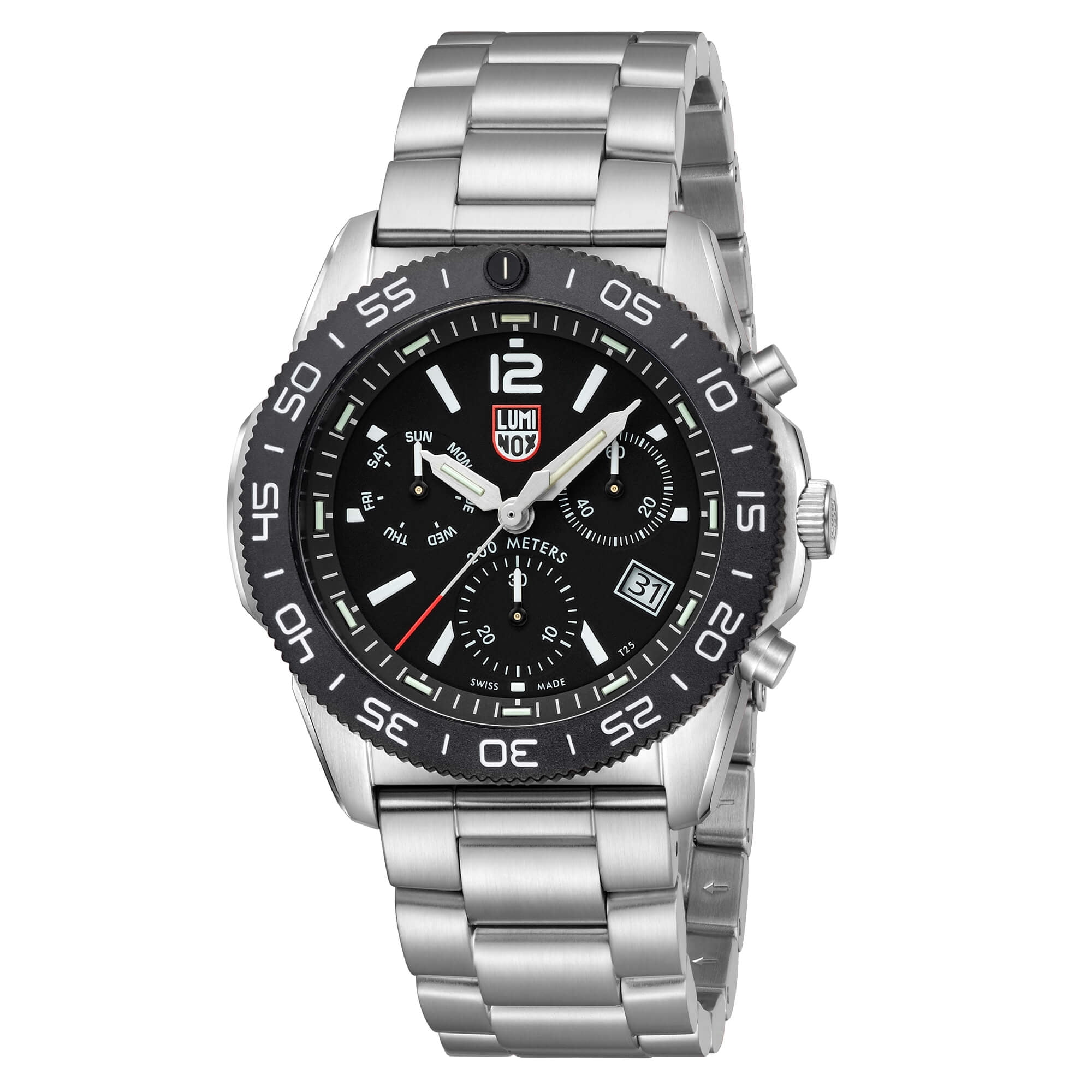 Luminox Men's Pacific Diver XS.3142 Silver Bracelet