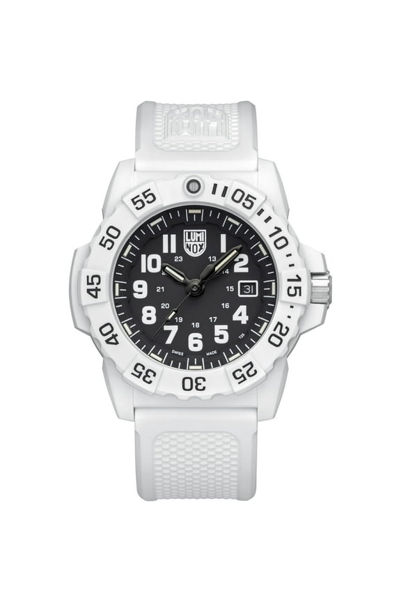 XS.3507.WB Men's Navy Seal White Strap Military Dive Watch
