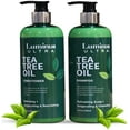 thumbnail image 1 of Luminus Ultra Tea Tree Shampoo and Conditioner Set - 100% Pure Tea Tree with Vitamin A/E for Itchy Scalp & Dandruff 16.9 fl.oz each, 1 of 10