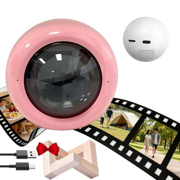 Lumiorb WiFi Crystal Ball  3D Video & Photo Memory Sphere, 2.7" Crystal Ball Video Player with Sound, Personalized Custom Digital Photo Videos Player for Anniversary ,Crystal Ball Digital Display