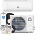 thumbnail image 1 of Lumiparty 21 SEER2 18000 BTU Mini Split AC & Heat Pump, 230V Inverter System with WiFi, Remote Control, Home Heating & Cooling up to 1250 sq. ft., 1 of 8