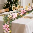 thumbnail image 1 of Lumiparty 6ft Christmas Garland with 20 LED Lights, Prelit Xmas Garland for Mantle with Timer, 8 Lighting Modes, for Indooor Outdoor Fireplace Stairs Railing Decorations, 1 of 6