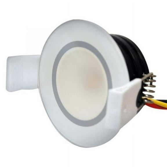 Lumishore 60BLK0391 Lux DL50 White Bezel Down Light