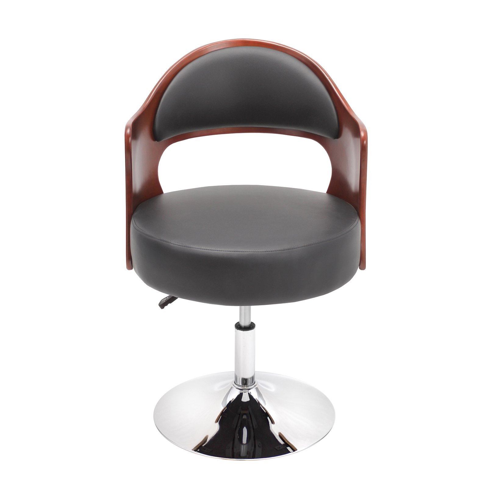 Lumisource Cello Adjustable Faux Leather Swivel Dining Chair - image 1 of 2