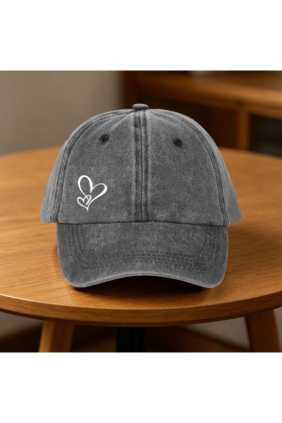 Baseball Cap for Women Low Crown Curved Visor Hat Soft Dad Hat with Adjustable Strap Sun Visor Hat for Yoga Running Travel Black One Size