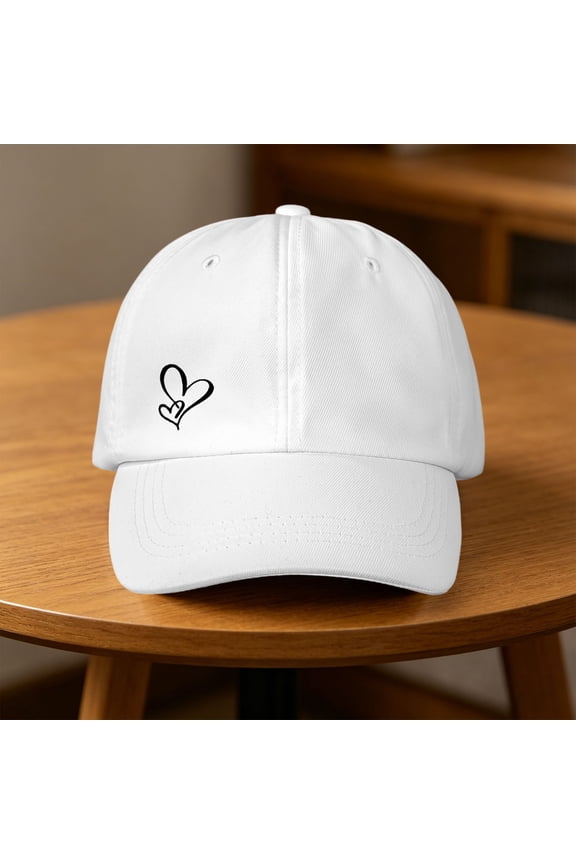 Baseball Cap for Women Low Crown Curved Visor Hat Soft Dad Hat with Adjustable Strap Sun Visor Hat for Yoga Running Travel White One Size