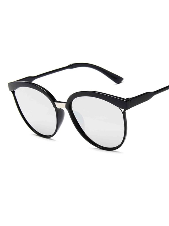 Oversized Sunglasses for Women Trendy UV Protection Sunglasses Fashionable Lightweight Sun Glasses for Women Retro Big Frame Vintage Rapper Sunglasses Eyewears Unisex E One Size