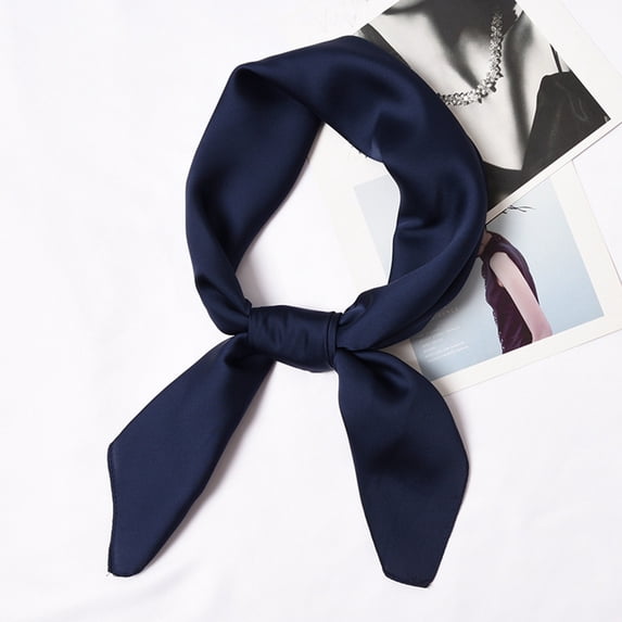 Lumistal Scarf for Women Small Scarf Retro Small Silk Scarf Scarf Decoration Simpled Wind Small Scarf Seadscarf Women 70*70CM Chiffon Scarf for Women One Size