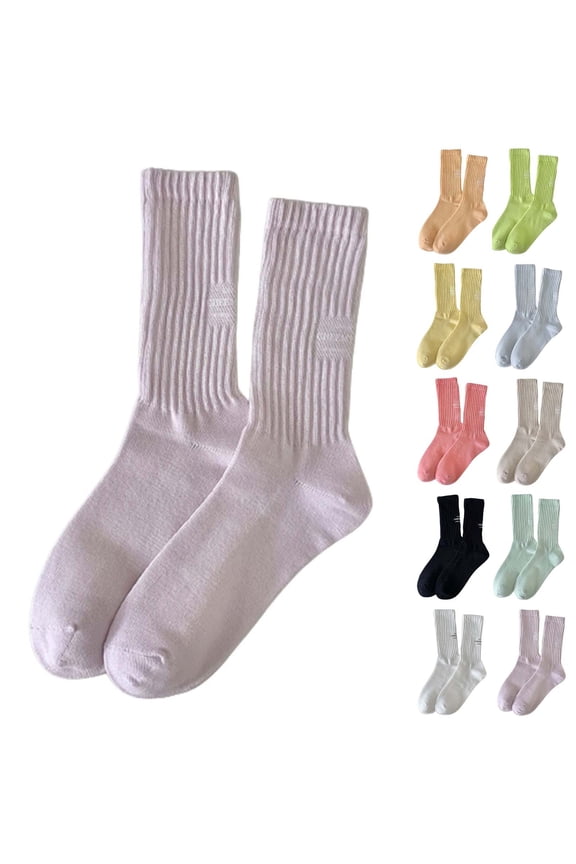 Scrunch Crew Socks Sports Socks Women Thin Cotton Socks Soft Cotton Bootie Socks Women Above Ankle Socks Ankle Socks One Size