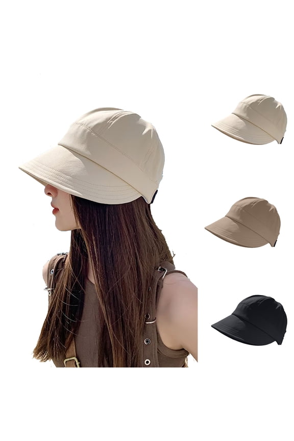 Sun Hat for Women Adjustable Baseball Hat Lightweight Wide Brim Hat For Hiking And Camping Hat For Men And Women Sun Visor Hats for Women Khaki One Size