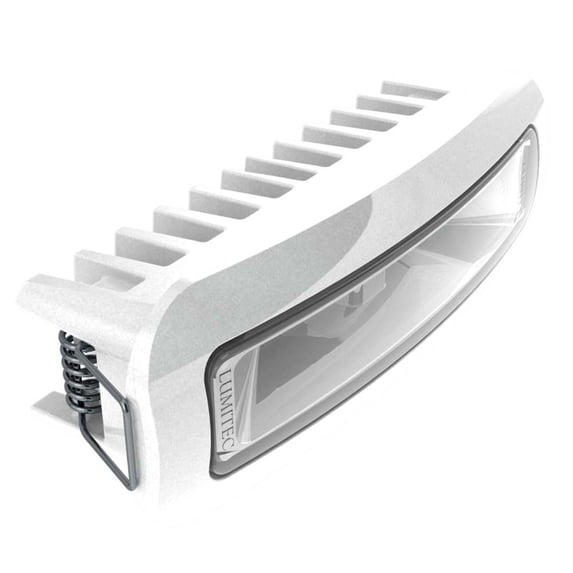 Lumitec 24V Capri3 LEDs Dimmable Flood Light & Flush Mount, White