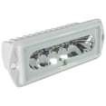 thumbnail image 1 of 6" White and Clear Contemporary Dual Colored LED Flood Light, 1 of 4