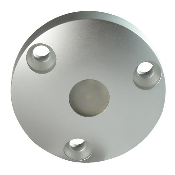 Lumitec High Intensity "Anywhere" Light - Brushed Housing - Red Non Dimming 101035