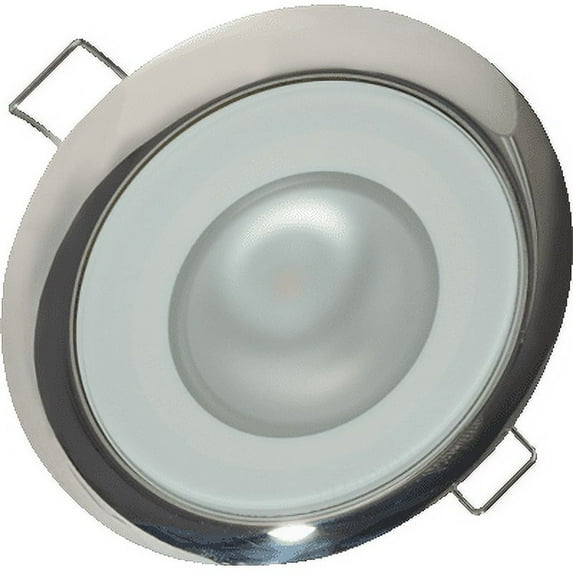 Lumitec Mirage Flush Mount LED Down Light - Polished - Multicolor