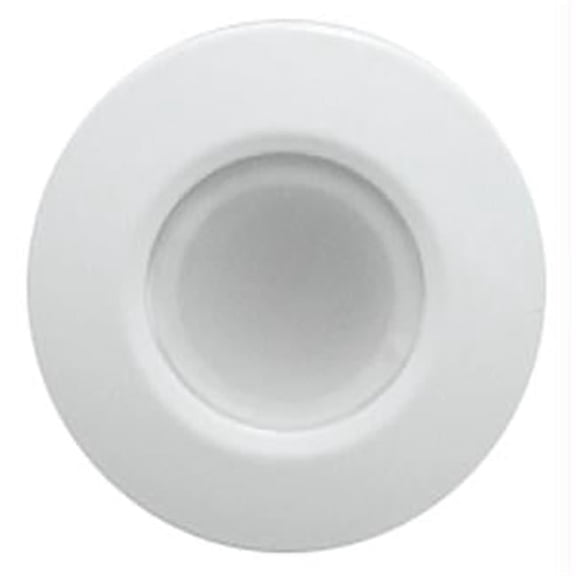 Lumitec Orbit Flush Mount Down Light - White Housing - 4 Color Options - Weatherproof