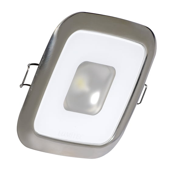 Lumitec Square Mirage Down Light - White Dimming, Red/Blue Non-Dimmi... [116118]