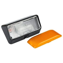 Lumitronics 12V LED Exterior Outdoor Porch Light with On/Off Switch and Removable Clear & Amber Lenses