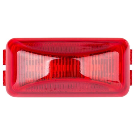 Lumitronics 37 Series Mini Thin Line Sealed LED Trailer Light Kit RV Clearance Side Marker Light, Red