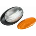 thumbnail image 1 of Lumitronics 37102 12V LED Oval Porch Utility Light, Black No Switch LED, Clear & Amber Lenses, 1 of 9