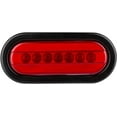 thumbnail image 1 of Lumitronics 4” HALO LED Trailer Lights Waterproof Round RV Camper Tail Lights, Red 1 Pair, 1 of 9