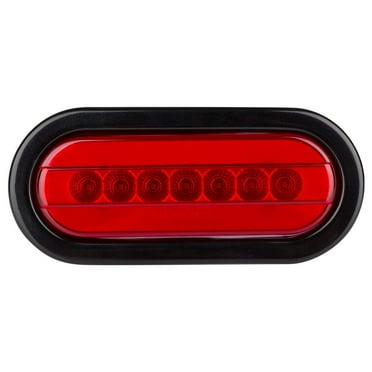 2 Pcs Trailer Truck LED Sealed RED 6" Oval Stop/Tu... – Grandado - Foto 7