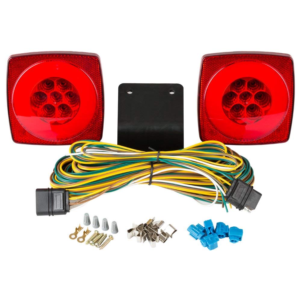 Lumitronics HALO LED Submersible Under 80" Trailer Light Kit