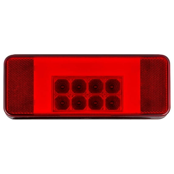 Lumitronics LED RV Combination Tail Light, Passenger Side, Black Base - LUM-STS50