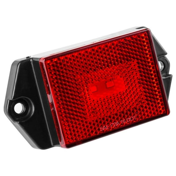 Lumitronics Reflector/Clearance LED Marker Light w/ Ear Mount - Red