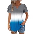 thumbnail image 1 of Lumivie Camisole Tops For Women Built In Bra Padded Vneck Tshirts Shirts For Women Work Womens Blouses Dressy Casual Womens V Neck T Shirts Loose Fit, 1 of 6