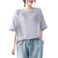 thumbnail image 1 of Lumivie Corset Tops For Women Plus Size With Straps Workout Tshirts Shirts For Women Oversized Ladies Tops And Blouses Short Sleeve Petite V Neck T Shirts For Women Red Flowers, 1 of 5