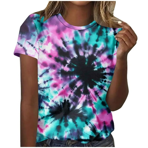 Lumivie Crop Tops For Women Loose Fit Summer Tshirt For Women Women Blouses Casual Short Sleeve Womens T Shirts Casual White