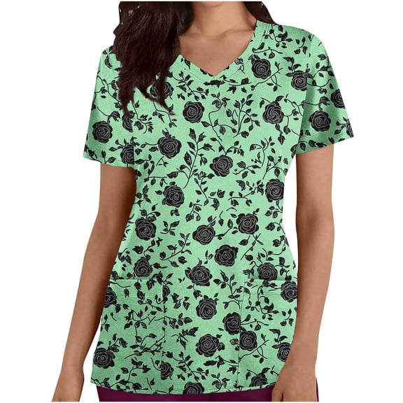 Lumivie Summer Tops For Women Plus Size 2X Summer Tshirts For Women Womens Blouses Plus Size Dressy T Shirts For Women Trendy Loose Fit