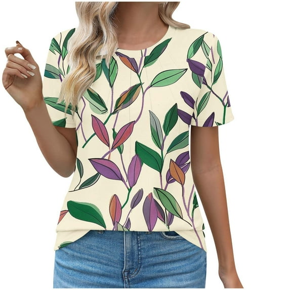 Lumivie Summer Tops For Women Plus Size Multipacks Tall Western Tshirts Shirts For Women Oversized Womens Blouses Casual Womens T Shirts Graphic Funny