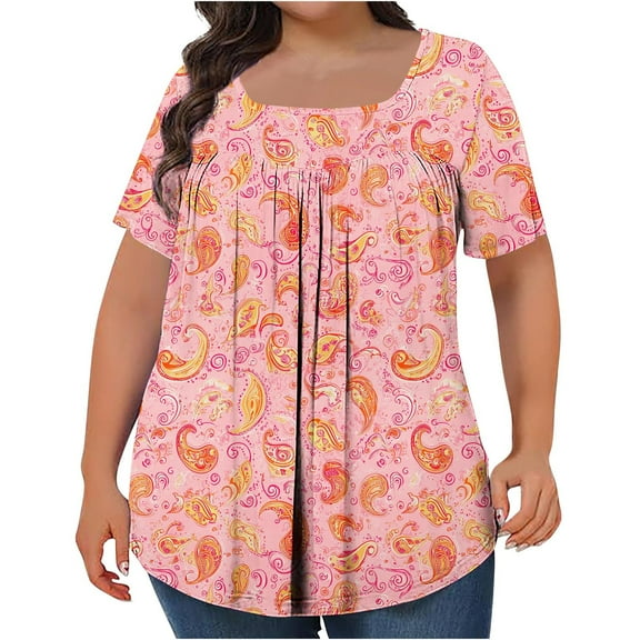 Lumivie Tops For Women Trendy Plus Size Halter Tshirts Shirts For Women Pack V Neck Blouse Plus Size Summer Womens T Shirts Cotton V Neck