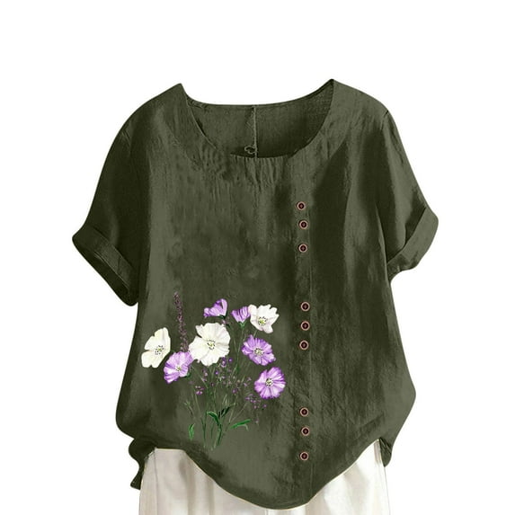Lumivie Tops For Women Trendy Sexy Dressy Tshirts Shirts For Women V Neck Women Blouses For Work Cotton Workout Shirts For Women Loose Fit Cotton
