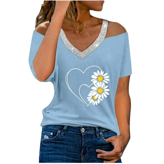 Lumivie Tops For Women Trendy Summer Fitted Tshirts Shirts For Women Organic Cotton Black Blouses For Women Plus Size Tops Dressy Workout Shirts Women Tight Fit
