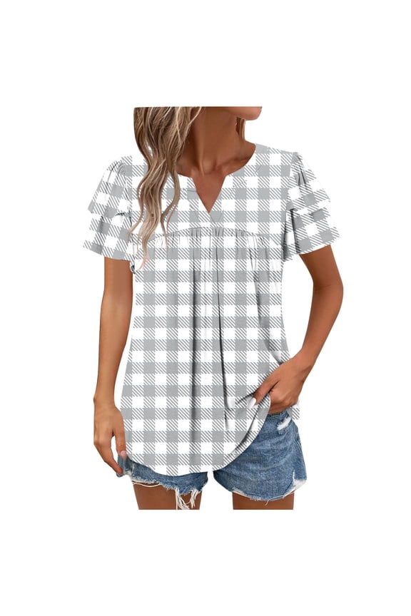 Womens Summer Tops Plus Size Graphic Tshirts Shirts For Women Plus Size Women Blouses For Work Modest Women'S T Shirts Xl
