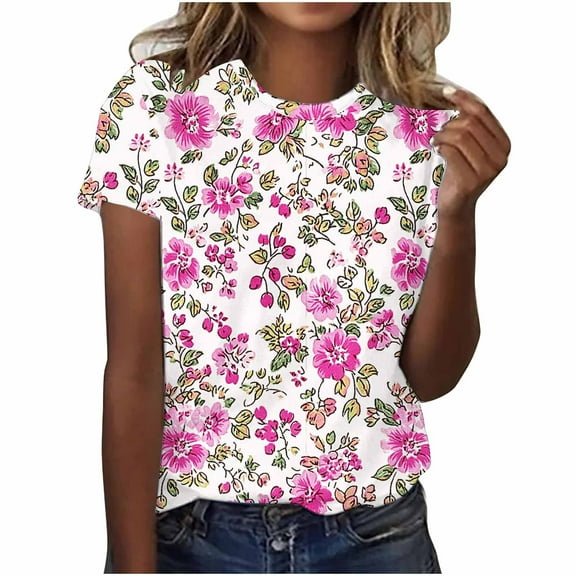 Lumivie Womens Tank Tops Fitted White White Tshirts Shirts For Women Plus Short Sleeve Peasant Blouses For Women Polyester T Shirts For Women Graphic Funny