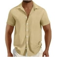 thumbnail image 1 of Lumivie Workout Muscle Shirts For Men Gym Mens Tank Tops Casual Cute Tshirts Shirts For Men Oversized Cotton Blouse Plus Size Elegant Men'S T Shirts Graphic Crop, 1 of 6