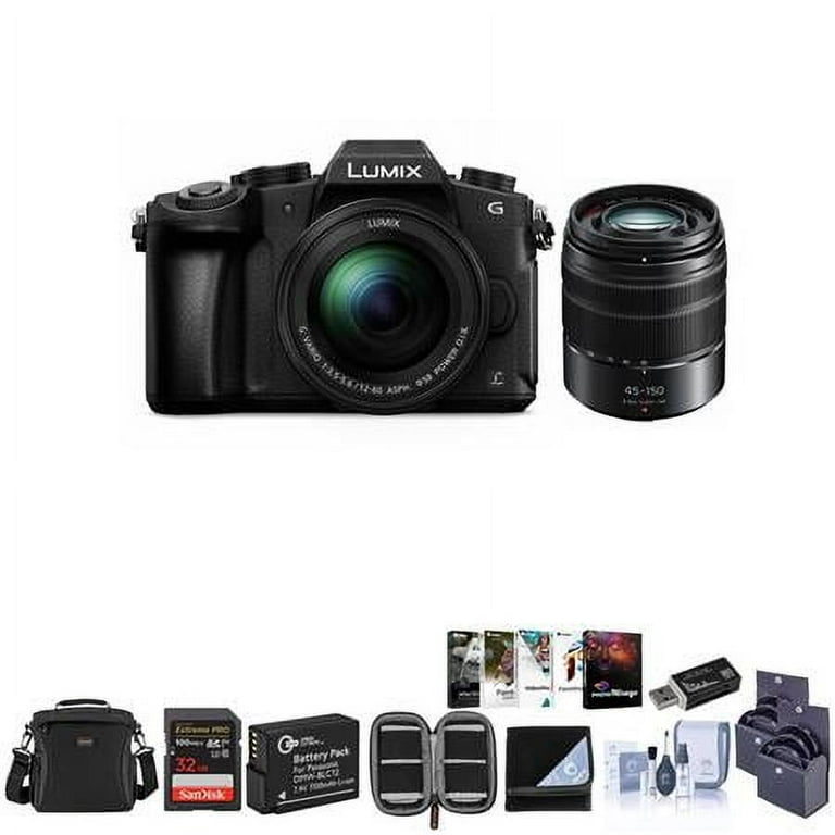 Lumix DMC-G85 Mirrorless Camera with 12-60mm f/3.5-5.6 Lumix G