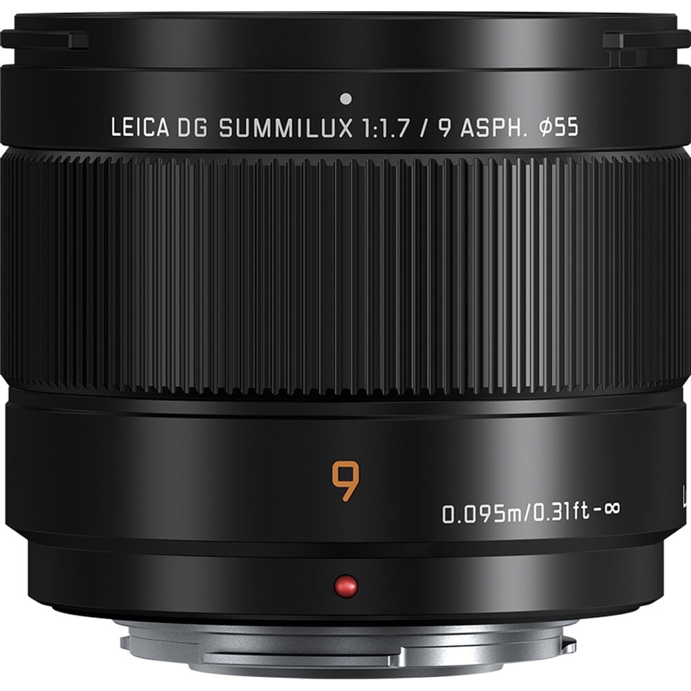 Panasonic Leica DG Summilux 9mm f/1.7 ASPH Lens - H-X09 with Focus