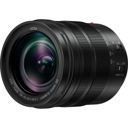 Panasonic - LUMIX G LEICA DG VARIO-ELMARIT 12-60mm F/2.8-4.0 ASPH Standard Zoom Lens for Mirrorless Micro Four Thirds Cameras - Black