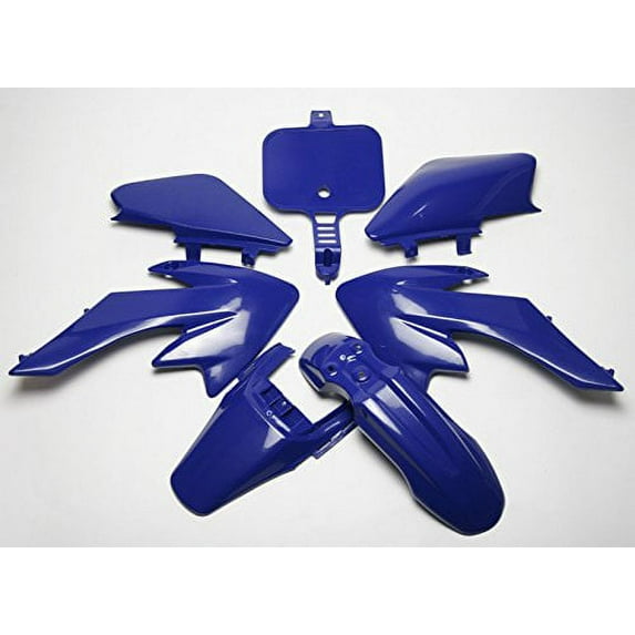 Lumix GC Blue Fairing Body Plastic Kit For 50cc Honda CRF50 XR50 Dirt Pit Bikes