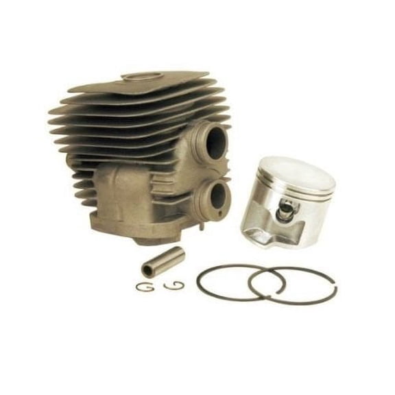 Lumix GC CYLINDER HEAD PISTON KIT WITH RINGS PIN & CLIPS 50mm Fits STIHL TS410 TS420 Saws 4238 020 1202