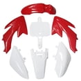 thumbnail image 1 of Lumix GC Red White Fairing Body Plastic Kit For 49cc 50cc 70cc 90cc 110cc 125cc Chinese Dirt Pit Bikes, 1 of 1