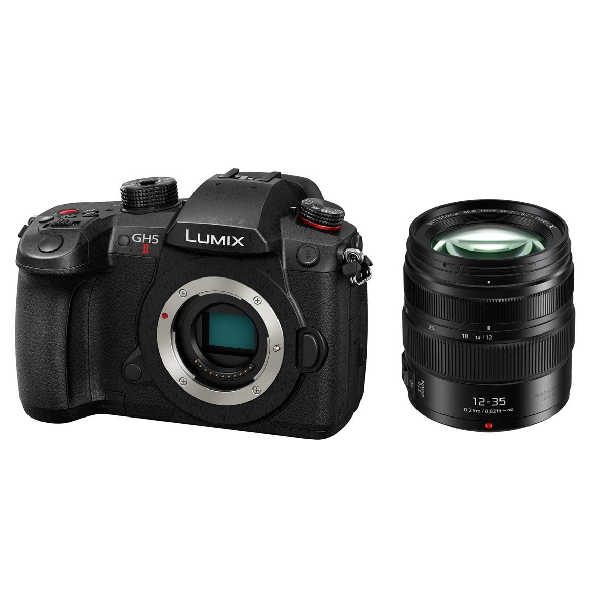 Panasonic LUMIX GH5II Mirrorless Digital Camera with Panasonic