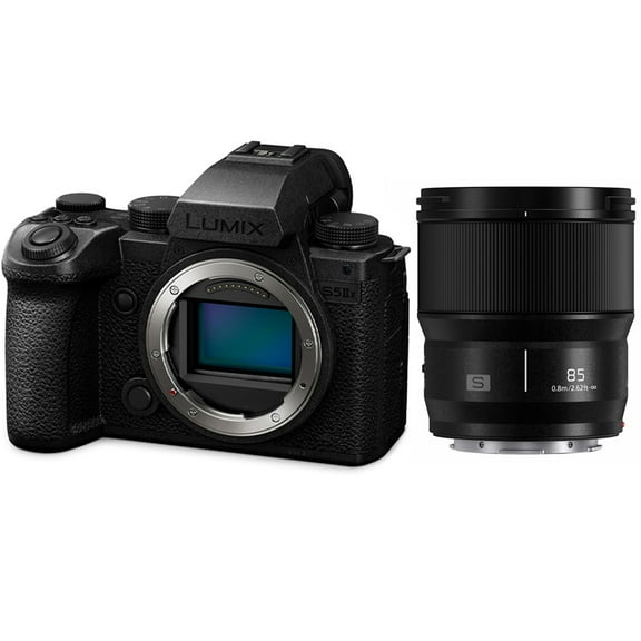 Panasonic LUMIX S5IIX Mirrorless Camera with LUMIX S 85mm f/1.8 Lens