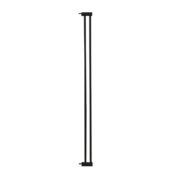 Lumizone Extra Tall Cat Gate Extension Kit 61.02" High Pressure Mounted Black 4.13" 2025 New Extra Wide 1.37" Gap No Drilling Tall Pet Gate for Dogs