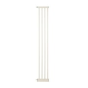 Lumizone Extra Tall Pet Gate Extension kit 55.12" High Pressure Mounted 8.27" Wide 1.37" Gap (8.27", Cream White)
